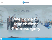 Tablet Screenshot of phonosurgerycourse.com